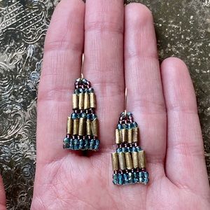 Handmade beaded earrings
